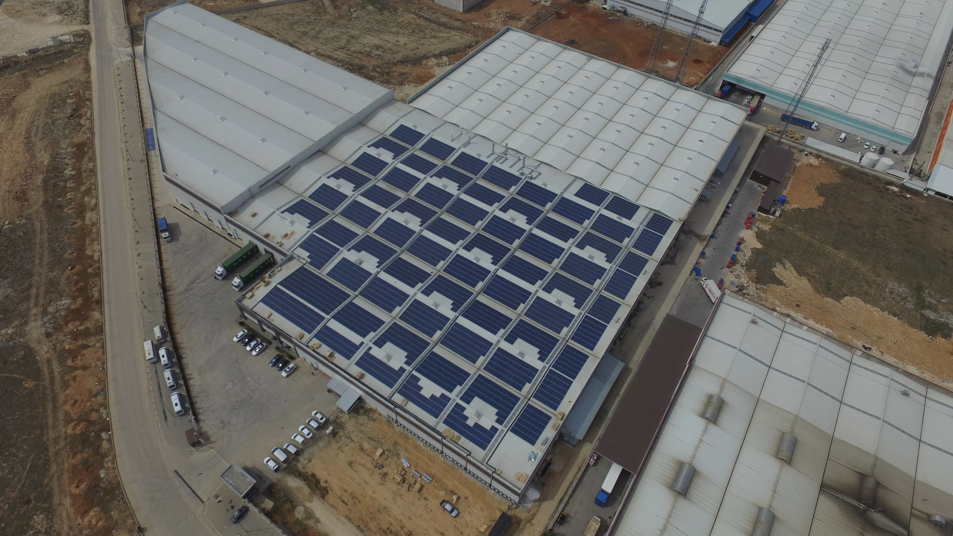 MUTAŞ HALI ÇATI GES 1081,2kWP